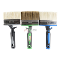 Brisle Wall Brush Brush Brush للجدار الداخلي للسقف الداخلي مع مقبض لون مزدوج TPR