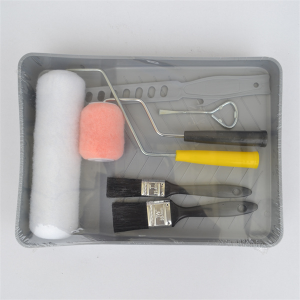 طقم صينية الطلاء الأسطوانة